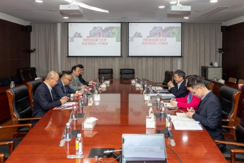University leaders met with a delegation from the University of Macau