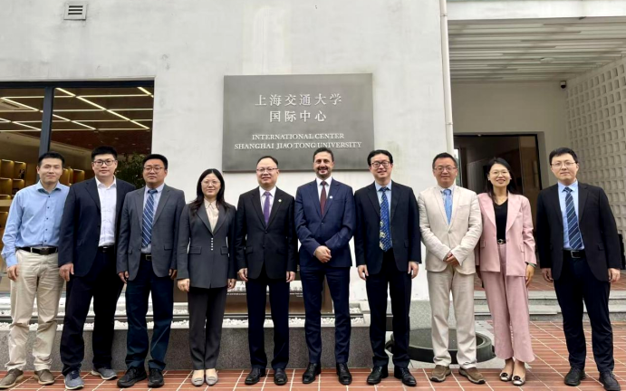 阿联酋哈利法大学副校长一行到访上海交大