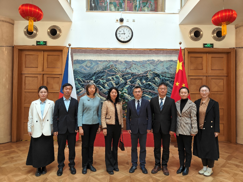 校领导率团出访奥地利、捷克